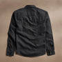Cotton Wool Twll Utility Shirt in Magma Pigment | James Perse Los Angeles