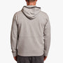 Cotton Fleece Zip Up Hoodie In Heather Grey | James Perse Los Angeles