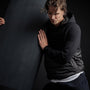 Pullover Hooded Jacket in Black | James Perse Los Angeles