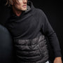 Pullover Hooded Jacket in Black | James Perse Los Angeles
