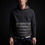 Pullover Hooded Jacket in Black | James Perse Los Angeles