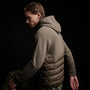 Pullover Hooded Jacket in Olive | James Perse Los Angeles