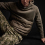 Pullover Hooded Jacket in Olive | James Perse Los Angeles
