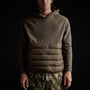 Pullover Hooded Jacket in Olive | James Perse Los Angeles