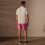 Cotton Terry Placket Short Sleeve in White | James Perse Los Angeles