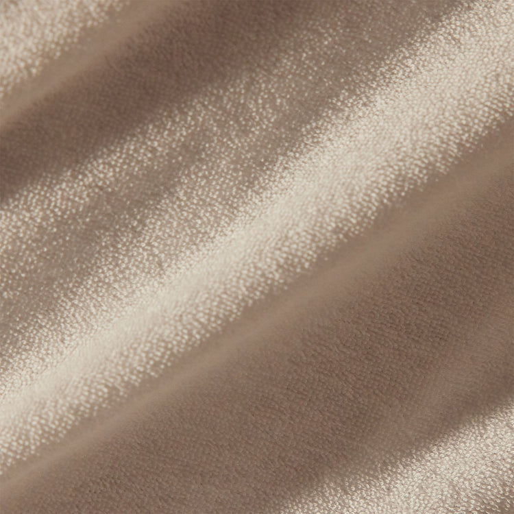 Cotton Terry Placket Short Sleeve in White | James Perse Los Angeles