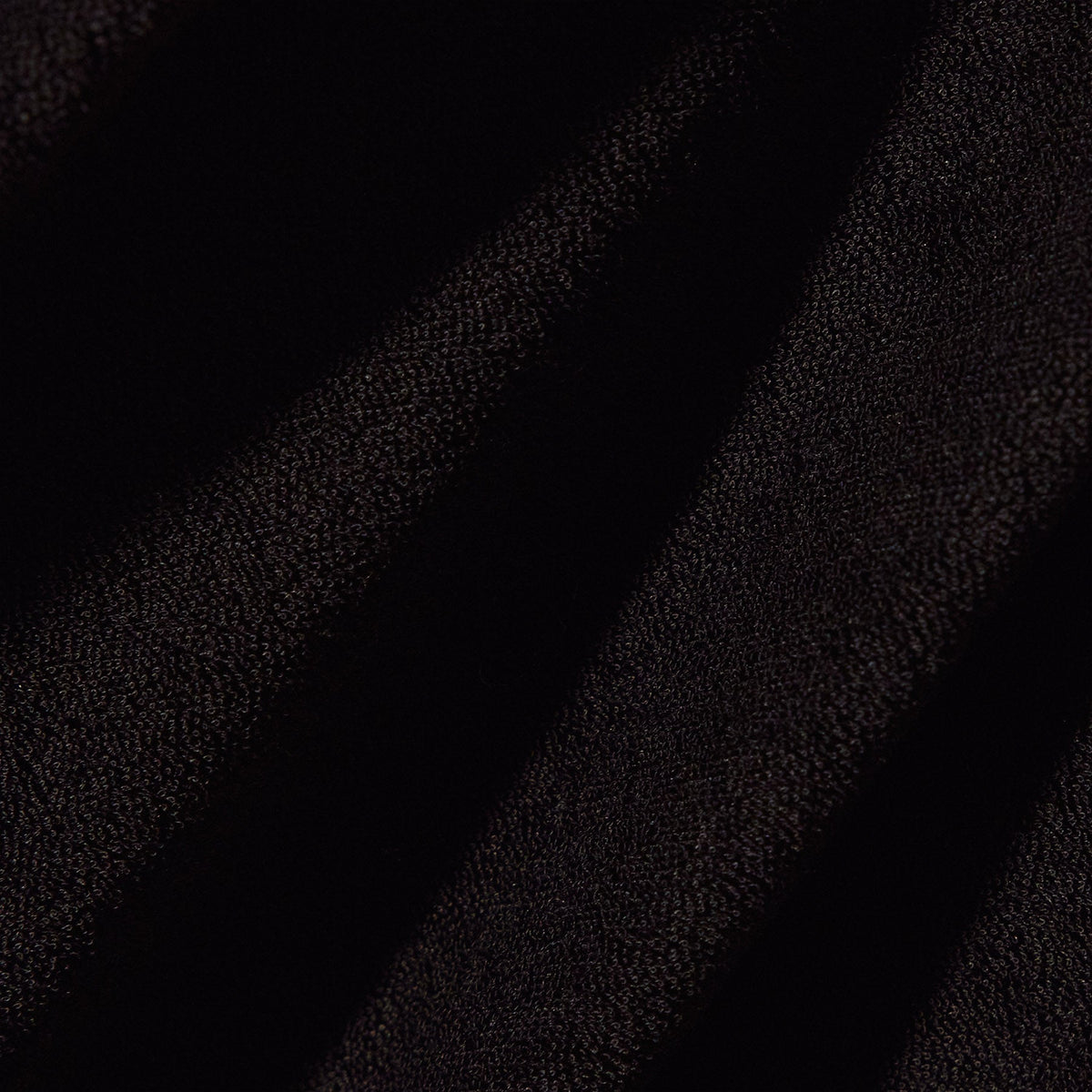 Cotton Terry Short Sleeve Polo in Black | James Perse Los Angeles