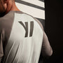 Y/OSEMITE Graphic Performance Knit Raglan - Steel/Raccoon Grey | James Perse Los Angeles