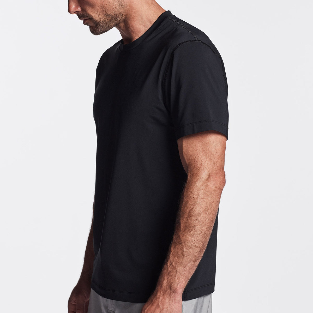 Y/OSEMITE Graphic Performance Knit Tee In Black | James Perse Los Angeles