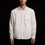 Cotton Linen Twill Classic Fit Shirt in White | James Perse Los Angeles
