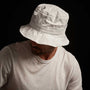 Cotton Metal Poplin Bucket Hat in White | James Perse Los Angeles