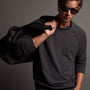Crisp Cotton Terry Hoodie in Magma | James Perse Los Angeles
