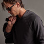 Crisp Cotton Terry Hoodie in Magma | James Perse Los Angeles