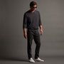 Crisp Cotton Terry Pulloverin Magma | James Perse Los Angeles