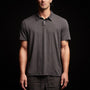 Crisp Cotton Terry Polo in Magma | James Perse Los Angeles