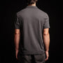 Crisp Cotton Terry Polo in Magma | James Perse Los Angeles