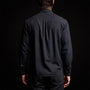 Lightweight Denim Garment Washed Shirt in Blue Black | James Perse Los Angeles