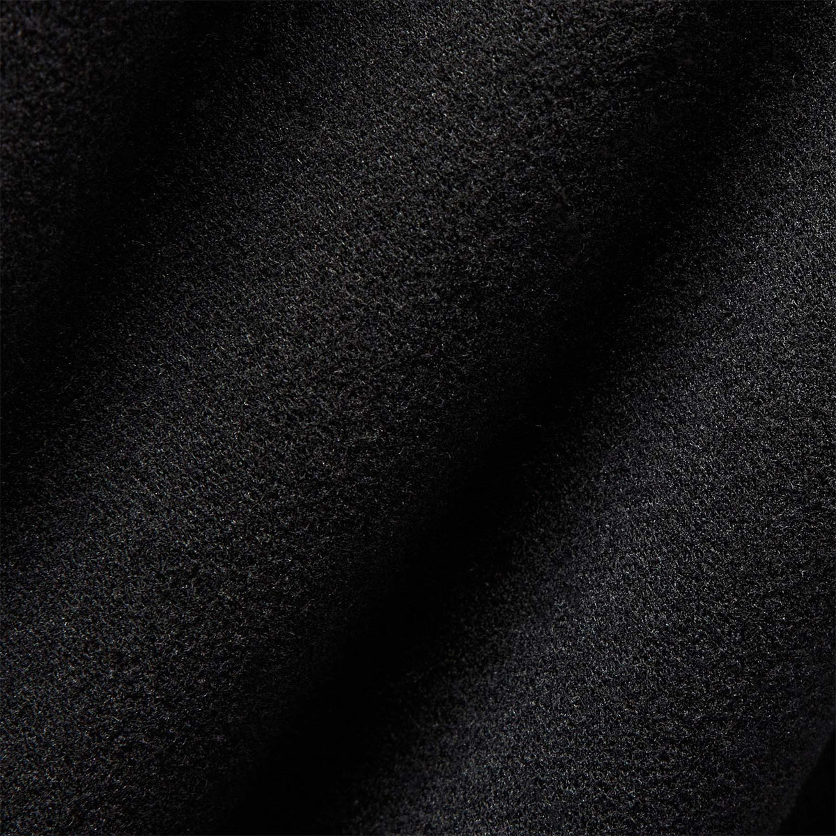 Sherpa Lined Scuba Hoodie in Black/Black | James Perse Los Angeles