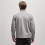 Sherpa Lined Scuba Half Zip in Silver Grey | James Perse Los Angeles