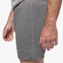 Melange Jersey Boxer Short In Heather Charcoal | James Perse Los Angeles