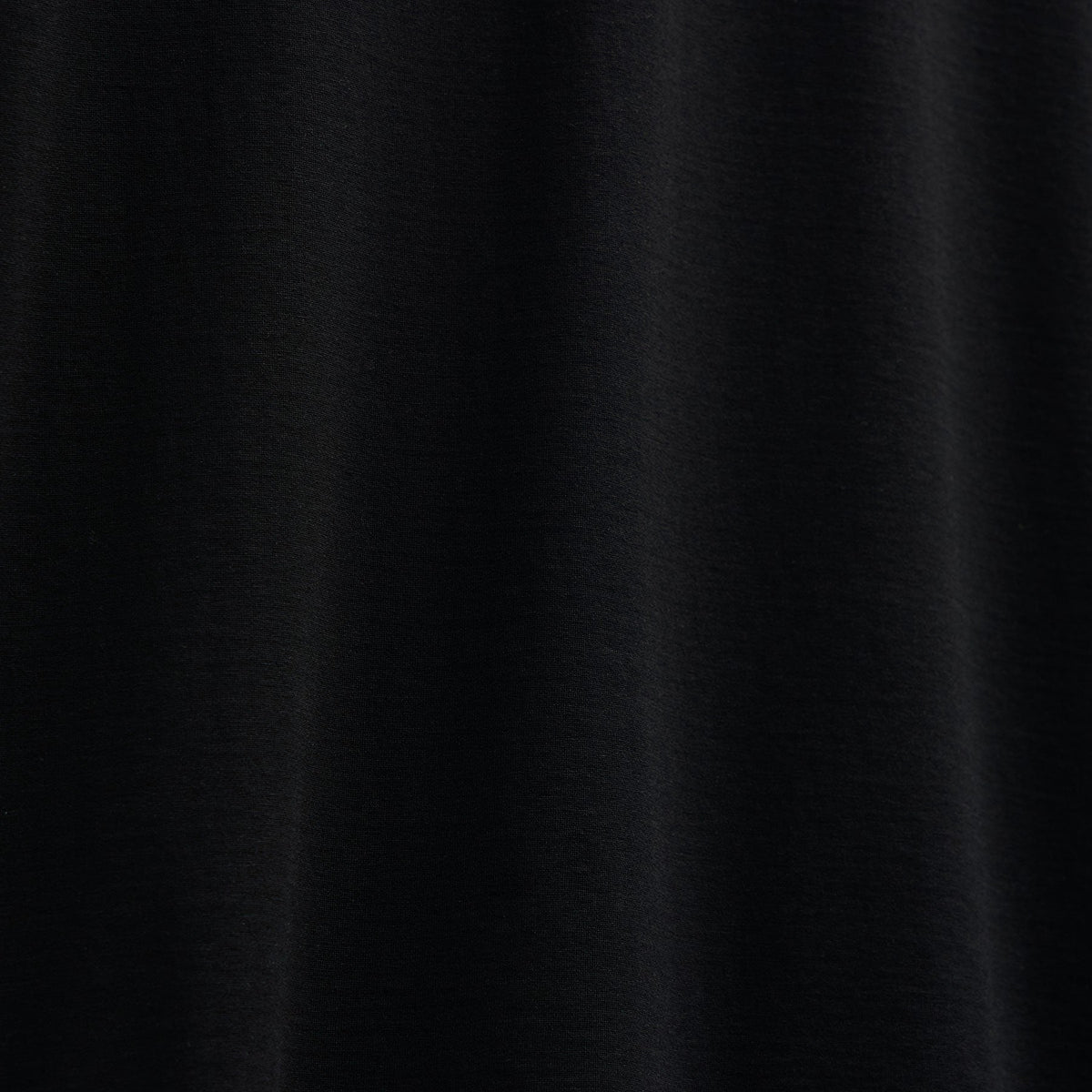 Double Ply Lotus Jrsy Short Sleeve Crew in Black | James Perse Los Angeles FLAT