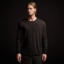 L/S Crew Neck Tee in Black | James Perse Los Angeles