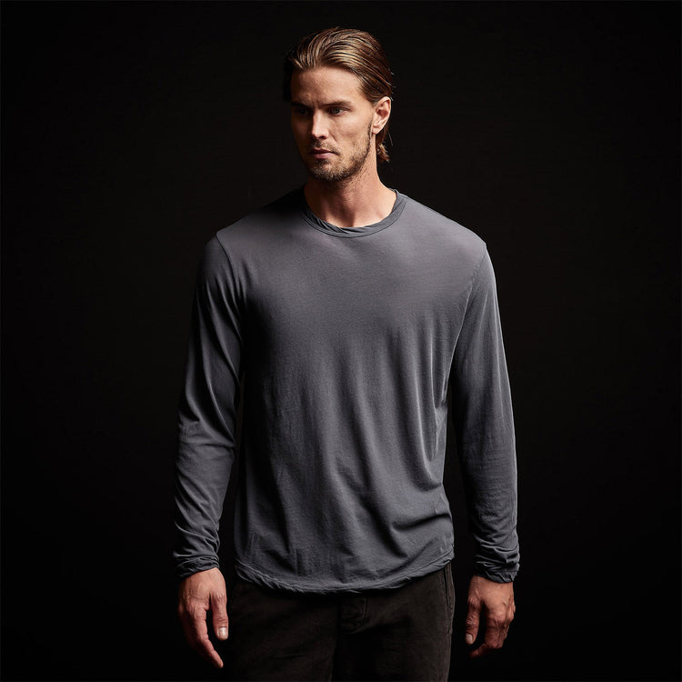 L/S Crew Neck Tee in Maine | James Perse Los Angeles