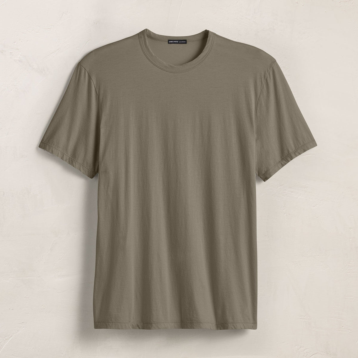 Luxe Lotus Jersey Tee in Birch | James Perse Los Angeles
