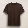 Luxe Lotus Jersey Tee in Bark | James Perse Los Angeles