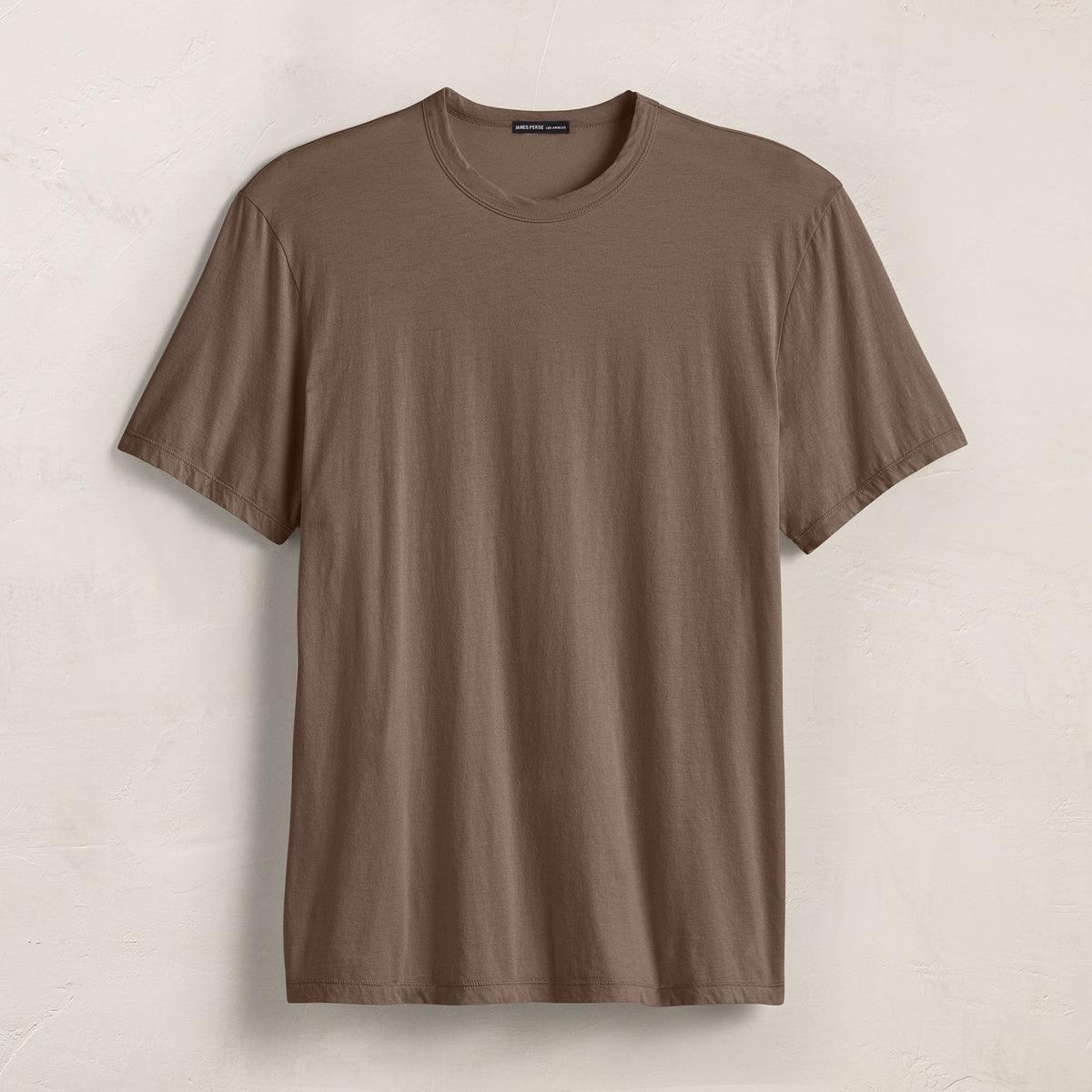 Luxe Lotus Jersey Tee in Caribou | James Perse Los Angeles