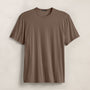 Luxe Lotus Jersey Tee in Caribou | James Perse Los Angeles