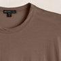 Luxe Lotus Jersey Tee in Caribou | James Perse Los Angeles FLAT