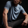Luxe Lotus Jersey Tee in Globe | James Perse Los Angeles