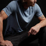 Luxe Lotus Jersey Tee in Globe | James Perse Los Angeles
