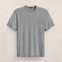 Luxe Lotus Jersey Tee in Heather Grey | James Perse Los Angeles