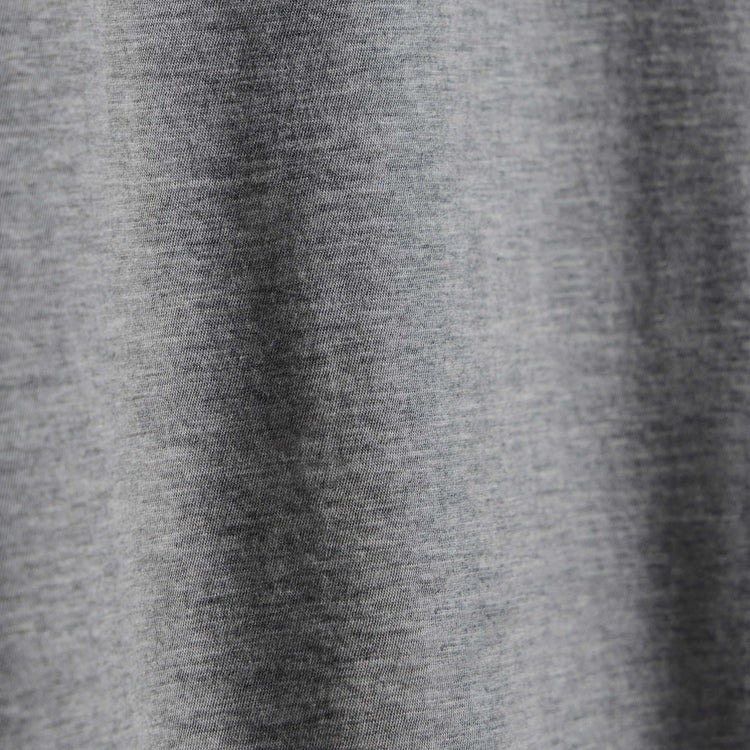 Luxe Lotus Jersey Tee in Heather Grey | James Perse Los Angeles