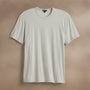 Luxe Lotus Jersey Tee  in Light Mist | James Perse Los Angeles
