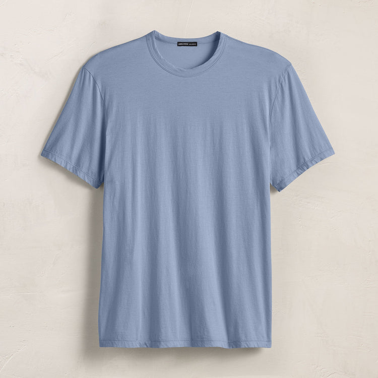 Luxe Lotus Jersey Tee in Ocean | James Perse Los Angeles