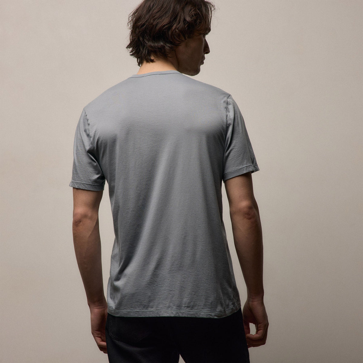 Luxe Lotus Jersey Tee in Ore | James Perse Los Angeles