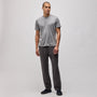 Luxe Lotus Jersey Tee in Silver Grey | James Perse in Los Angeles