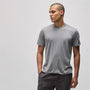 Luxe Lotus Jersey Tee in Silver Grey | James Perse in Los Angeles