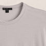 Luxe Lotus Jersey Tee in Silver | James Perse Los Angeles