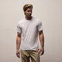 Luxe Lotus Jersey Tee in White | James Perse Los Angeles