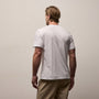 Luxe Lotus Jersey Tee in White | James Perse Los Angeles