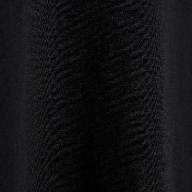 Luxe Lotus Jersey Long Sleeve - Black