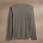 Luxe Lotus Jersey Crew in Granite | James Perse Los Angeles