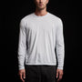 Luxe Lotus Jersey Crew in Memory | James Perse Los Angeles