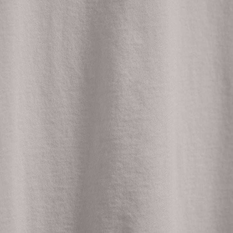 Luxe Lotus Jersey Long Sleeve in Silver | James Perse Los Angeles