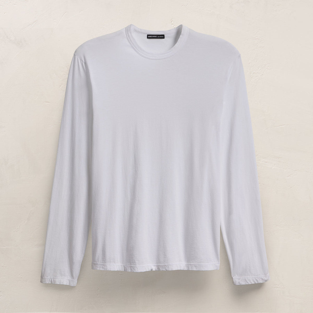 Luxe Lotus Jersey Long Sleeve - White
