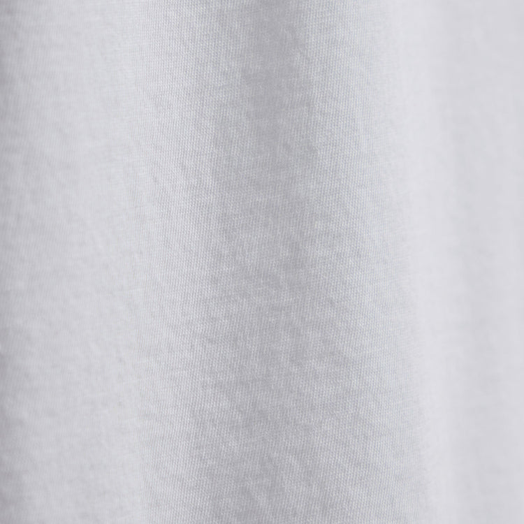 Luxe Lotus Jersey V Neck - White